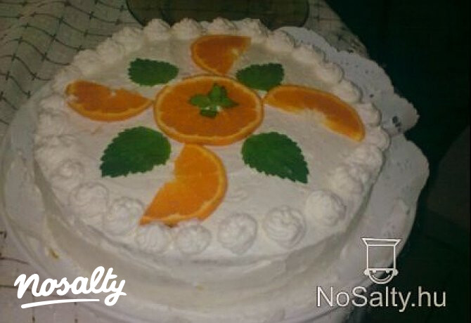 Pudingkrémes torta