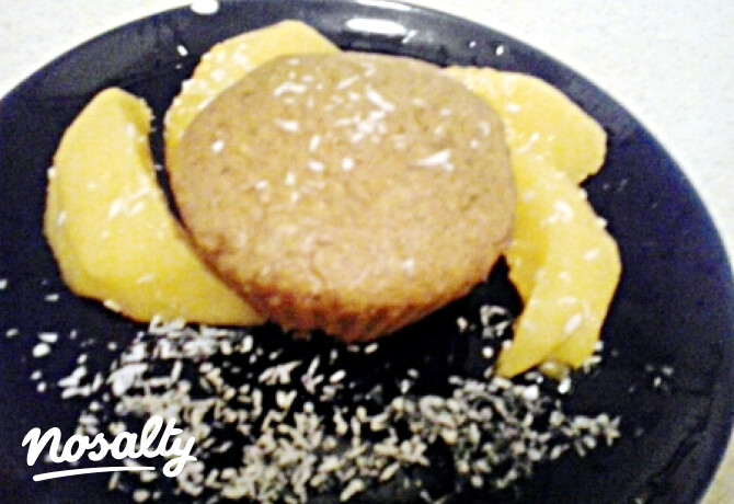 Barackos-kakaós-kókuszos muffin