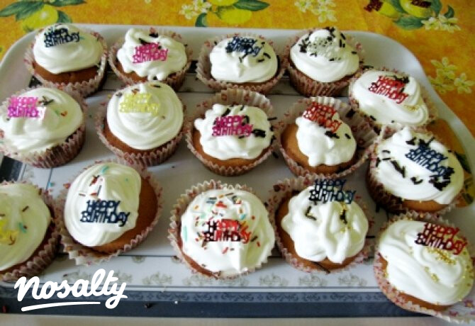 Szülinapi muffin