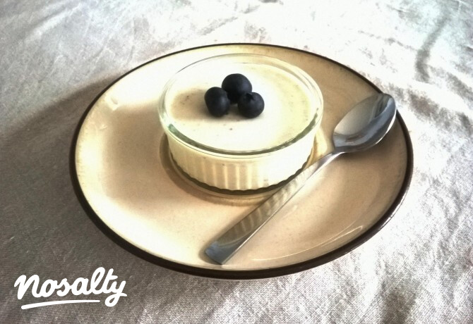 Írós panna cotta