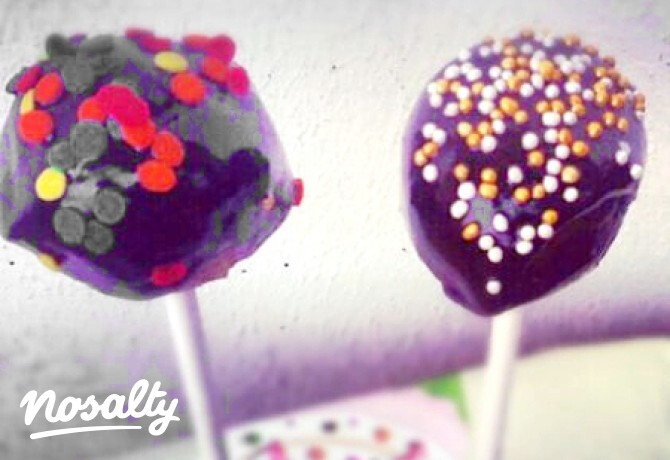 Babapiskótás cake pop