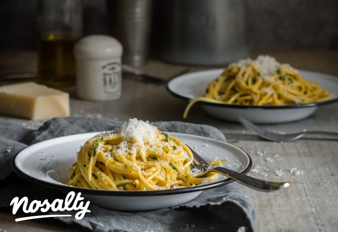 Medvehagymás carbonara