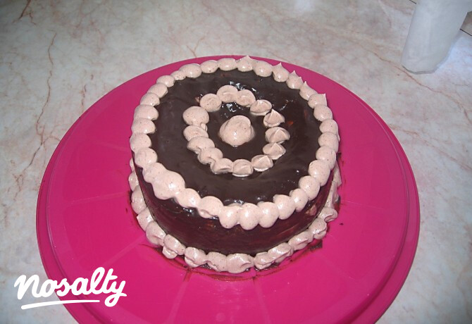Csokihabos torta