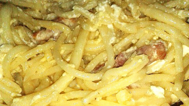 Boros Spagetti Angolszalonnaval Nosalty