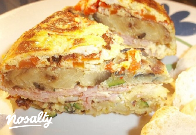 Rántotta torta gazdagon