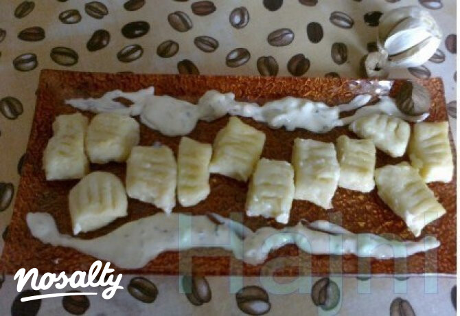 Gnocchi sajtmártással