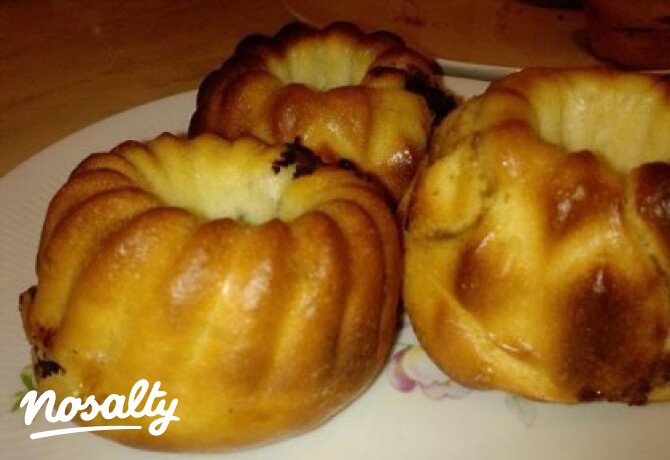 Mini csokis kuglóf 3. - töltött