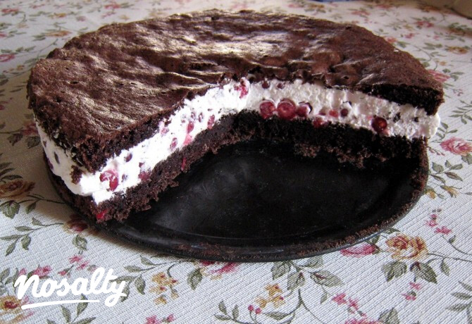 Tejszínes ribizlis torta gluténmentesen
