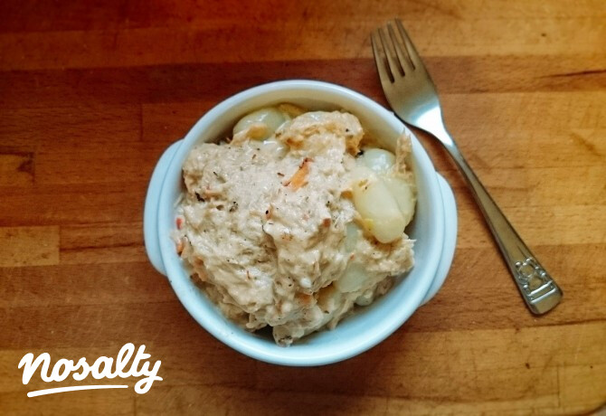Tejszínes-húsos gnocchi