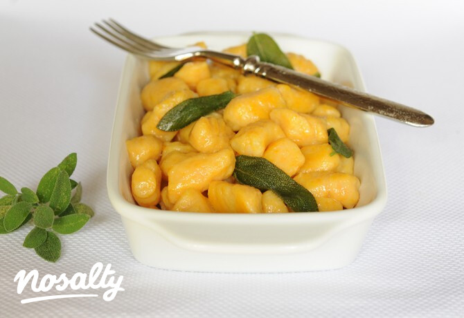 Sütőtökös gnocchi zsályával