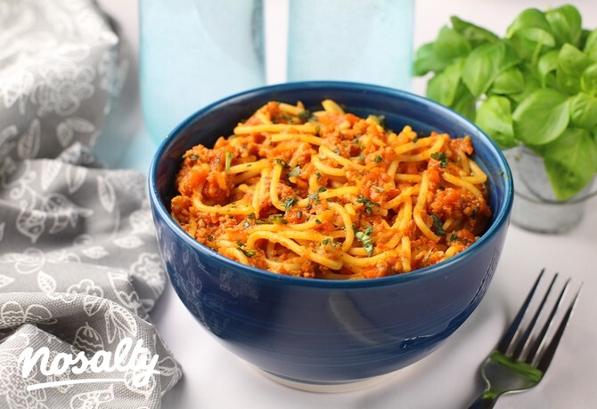 Bolognai spagetti egyszerűen és gyorsan
