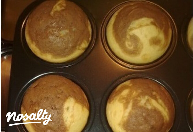 Bocis muffin tejcsokival