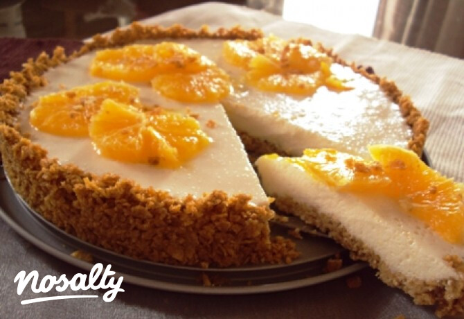 Görög joghurt és corn flakes torta