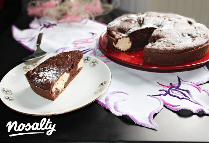 Kávés-túrós torta könnyedén