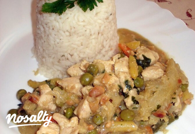 Kókuszos csirke curry Eszti konyhájából