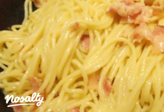 Carbonara spagetti mazsofi konyhájából