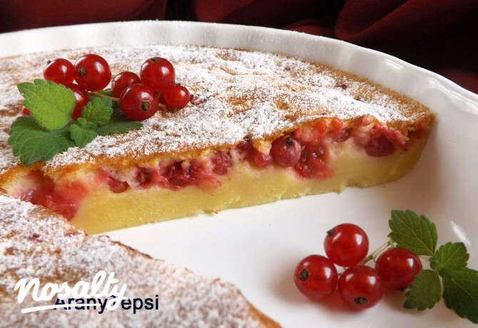 Ribizlis clafoutis