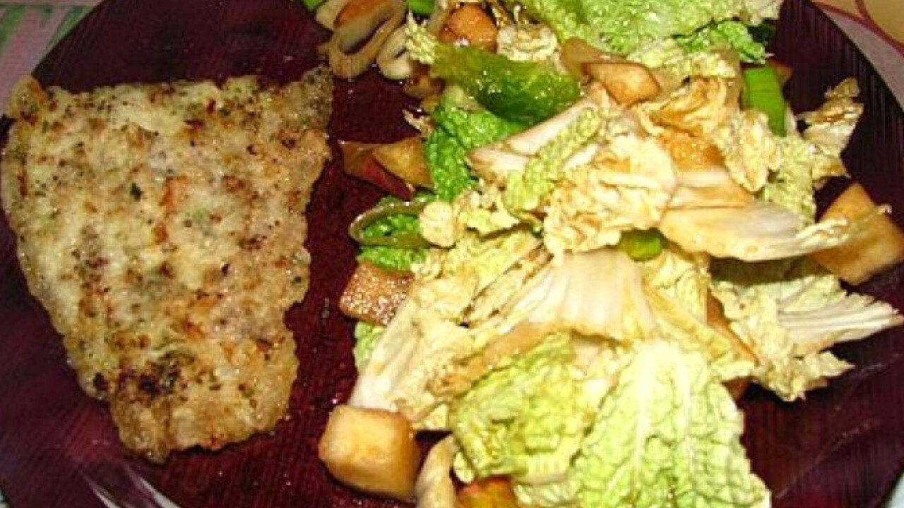 Serpenyős pangasius egyszerűen