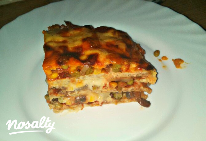Kifordított lasagne
