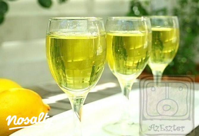 Limoncello házilag