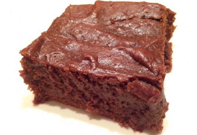 Mézes brownie