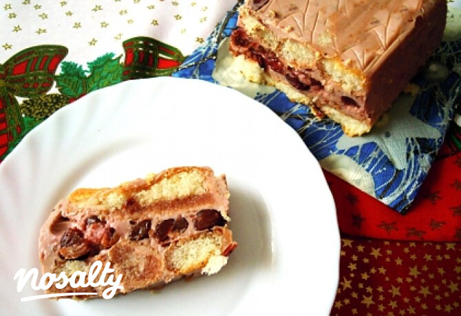 Meggyes-mascarponés terrine