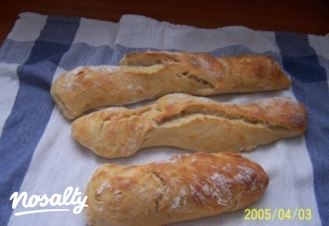 Hosszú kelesztésű bagett