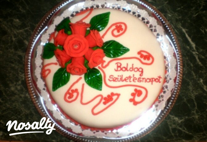 Szülinapi feketeerdő-torta