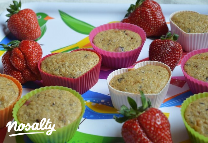 Epres-csokis tönkölymuffin
