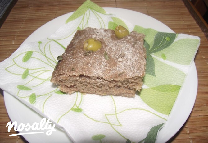 Focaccia teljes kiőrlésű tönkölylisztből