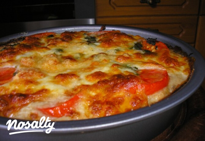 Parmezános húslepény