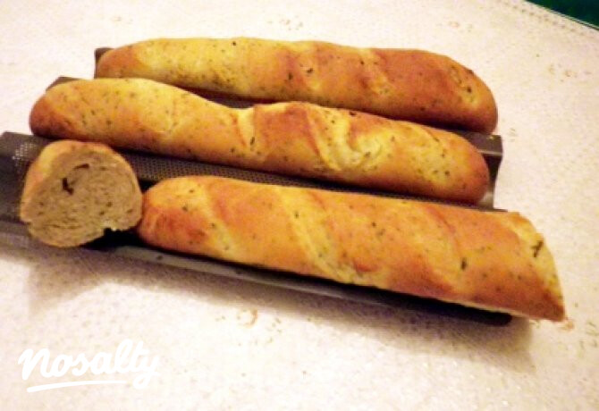 Medvehagymás baguette