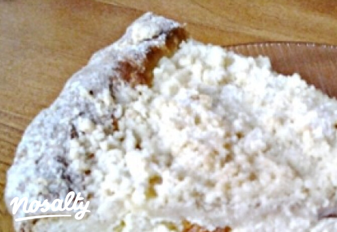 Sárgabarackos morzsolt torta
