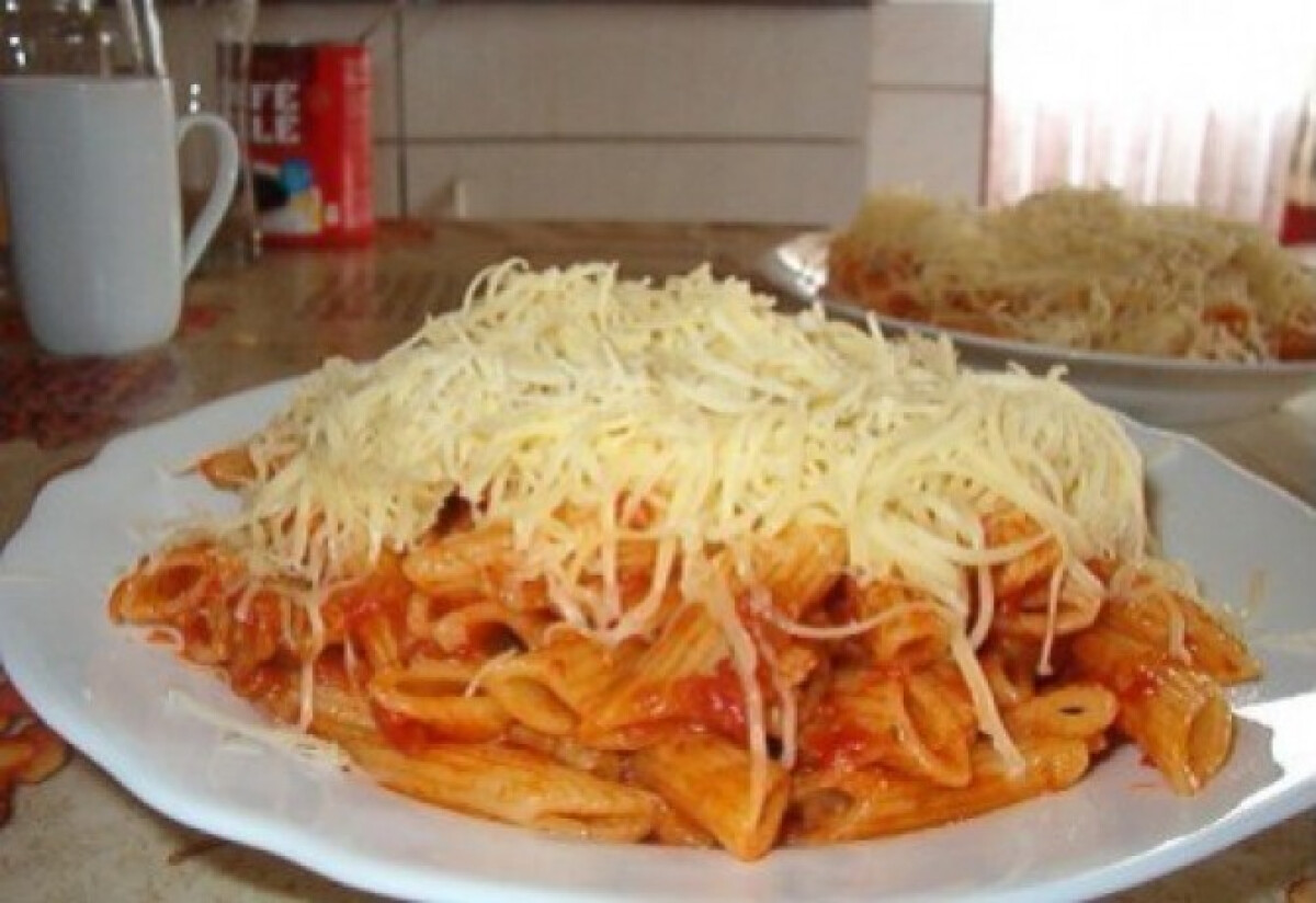 Paradicsomos-gombás penne-image