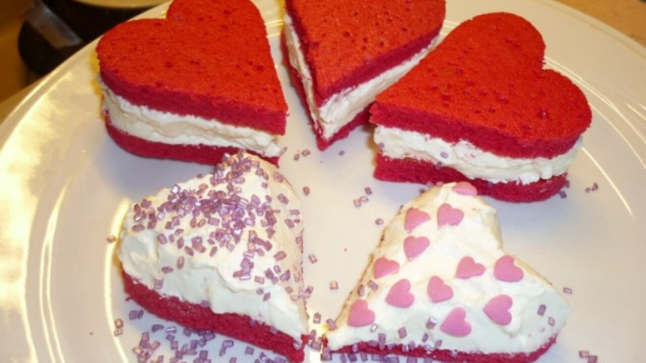Mascarponés szívecskék