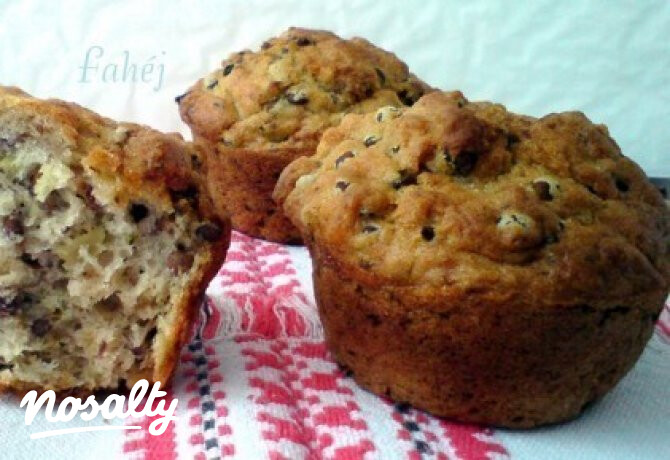Lencsés-fokhagymás muffin