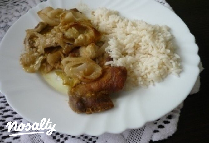 Mustáros-hagymás tarja
