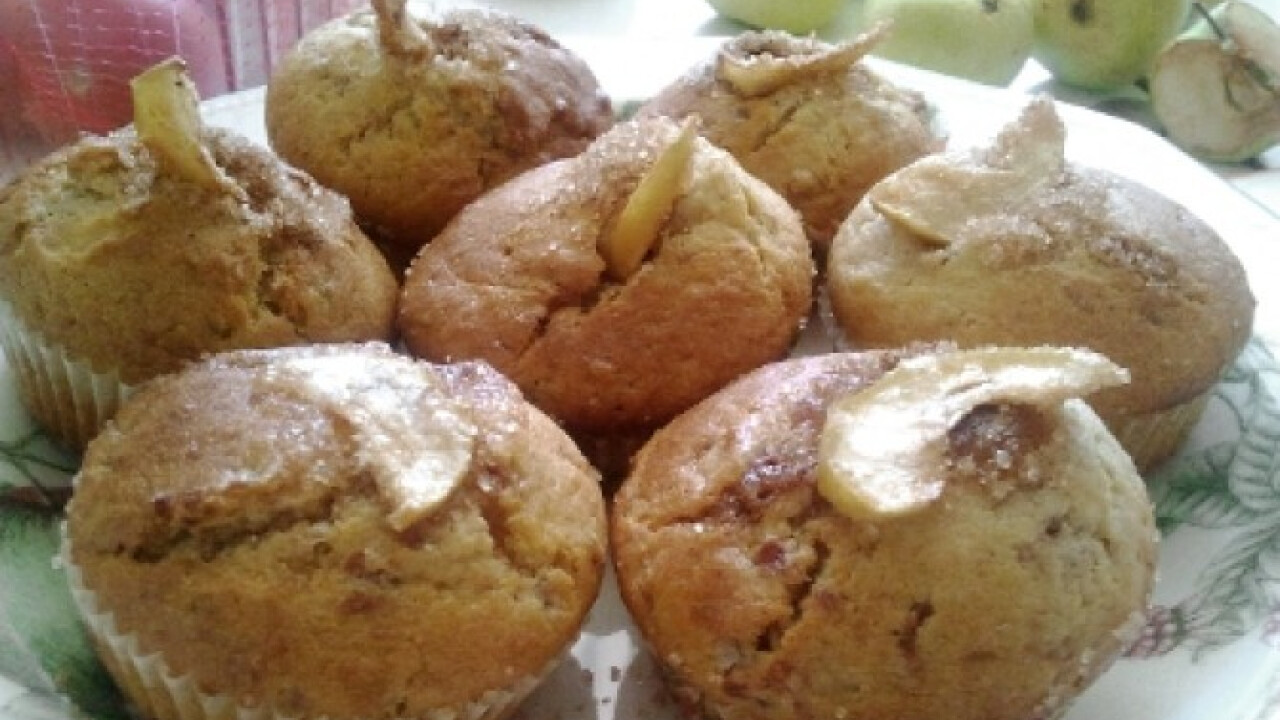 Reszelt almás muffin fahéjjal