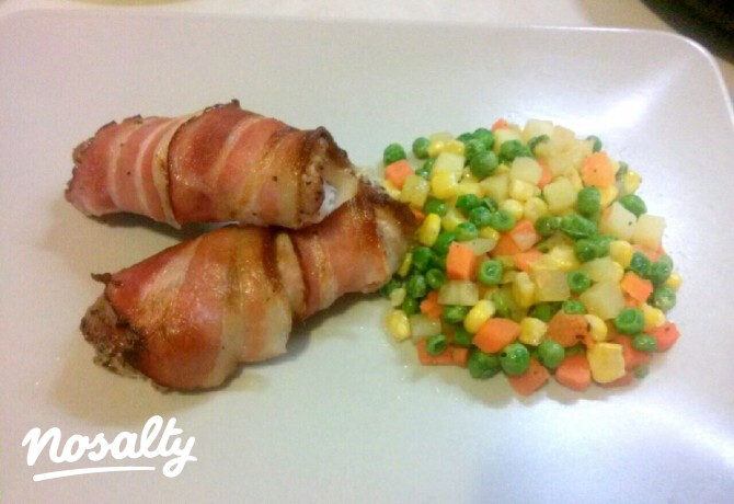Mozzarellával töltött hús