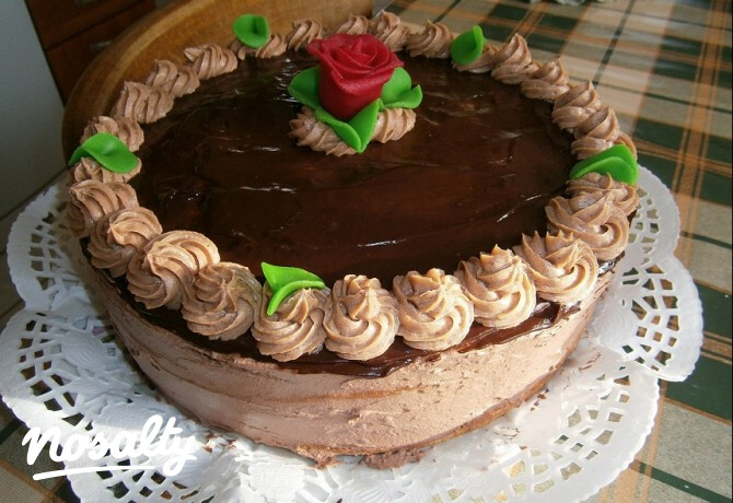 Csokis gesztenyetorta Szilvustól