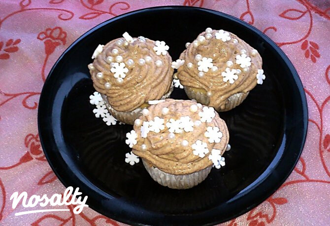 Citromos-fahéjas mini cupcake