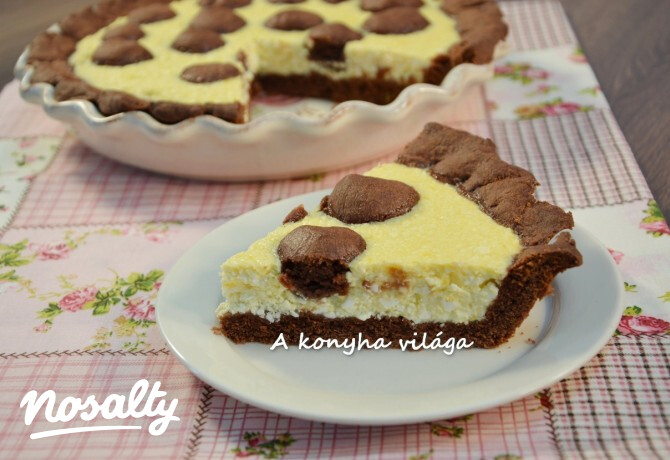 Pöttyös túrós pite
