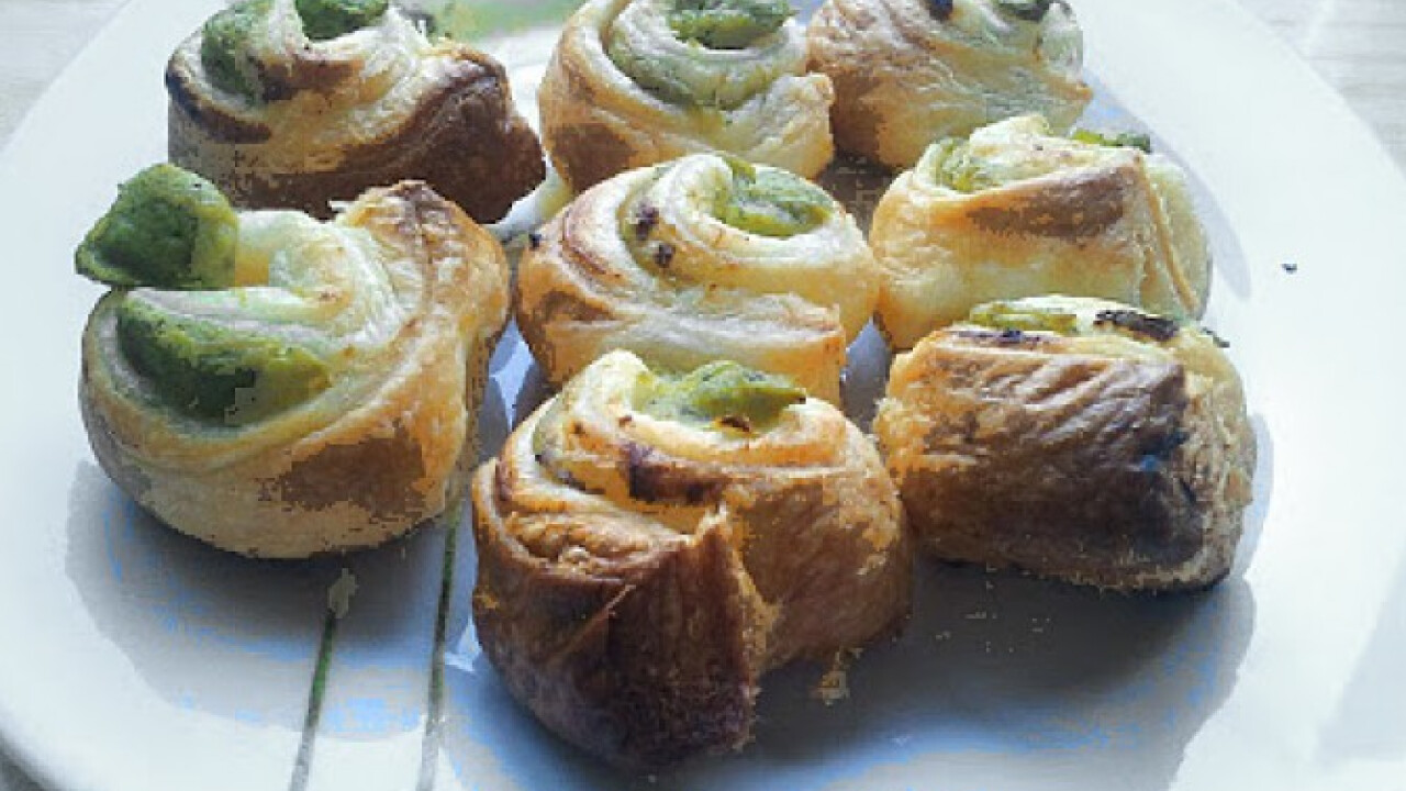 Brokkolis csigák Baklavaria konyhájából