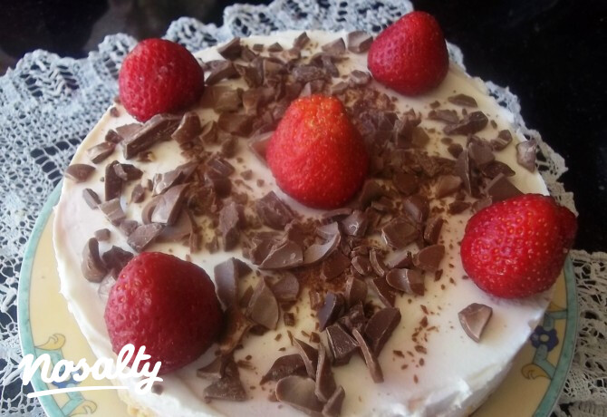 Epres sajttorta sütés nélkül