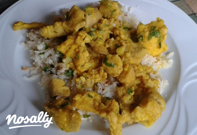 Paleo, AIP harcsa curry