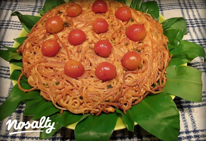Spaghetti frittata a'la janettaylor