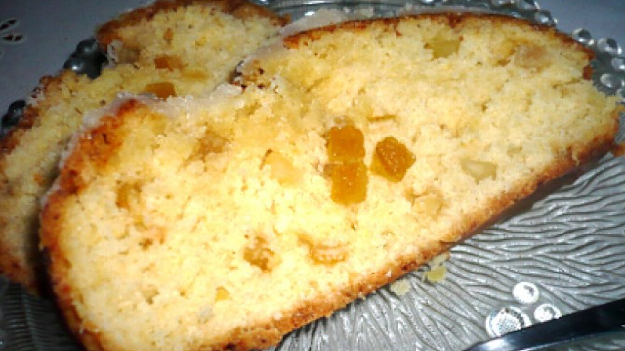 Túrós-narancsos stollen