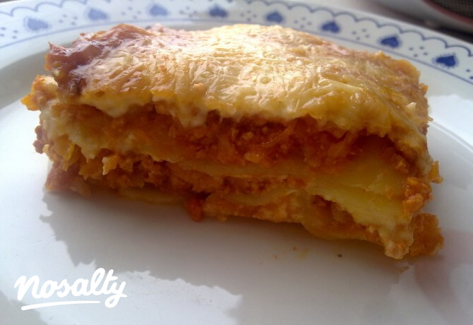 Pulykás lasagne