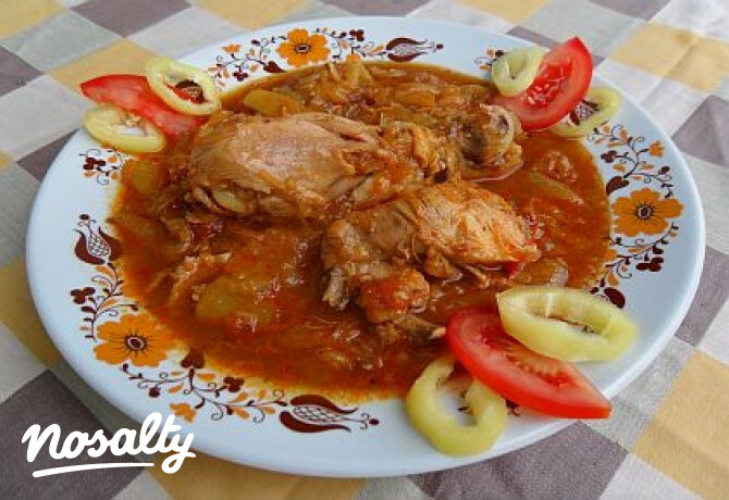 Cigánylecsó bográcsban