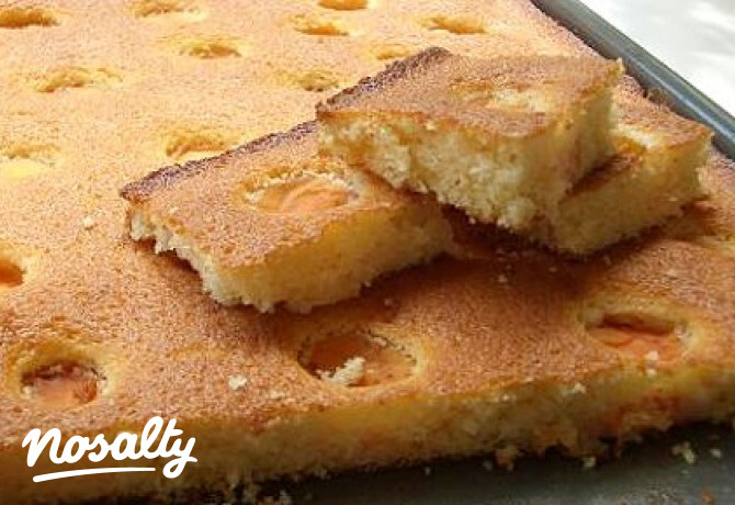 Sárgabarackos lepény Klári konyhájából